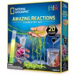 National Geographic Amazing Reactions Chemistry Set