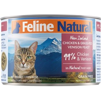 Feline Natural Chicken And Venison Feast 170g