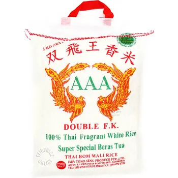 Double F.K. AAA Thai Hom Mali Fragrant White Rice