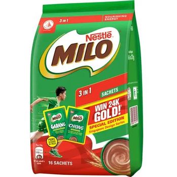 Milo 3 In1 Sg Sachet 16 x 27g
