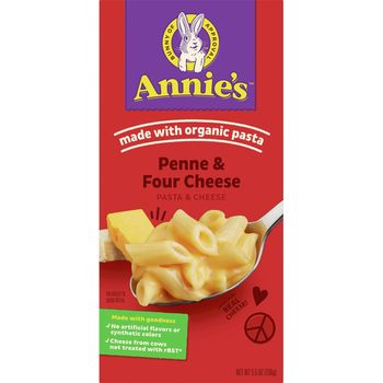 Annie's Four Cheese Macaroni And Cheese 156g