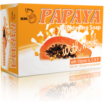 RDL Papaya Whitening Soap with Milk 135g