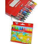 Jumbo Colleen Colour Crayons 24 10mm