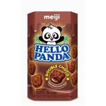 Meiji Hello Panda Double Chocolate 42g(bundle of 3)