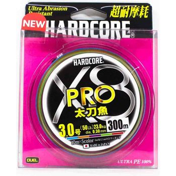 Duel Hardcore X8 Pro Thick Blade Fish 300 M 30