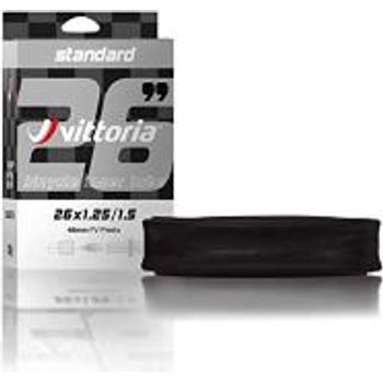 Vittoria Standard Inner Tube Black 27.5 X 1.5 2.0