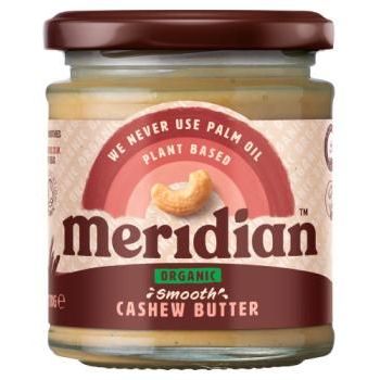 Meridian Organic Smooth Cashew Butter 170g
