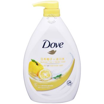 Dove Go Fresh Body Wash Japanese Yuzu 1L