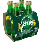 Perrier Natural Sparkling Mineral Water Regular 4pcs 330ml
