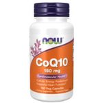 Now (Foods) - Cardiovascular Health, CoQ10 150mg (100 veggie capsules)