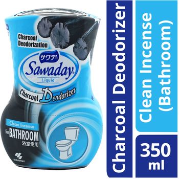 Sawaday Liquid Charcoal Deodorizer Clean Incense Bathroom 350ml
