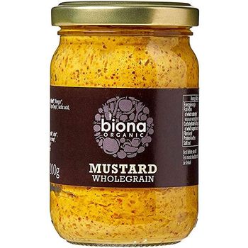Biona Organic Wholegrain Mustard 200gm