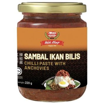 Woh Hup Sambal Ikan Bilis Paste 220g