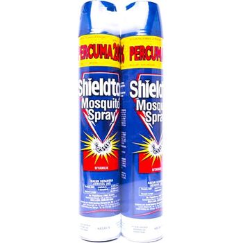 SHIELDTOX Mosquito Spray Twin Pack 2x600ml