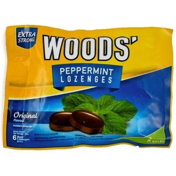 Woods' Pepermint Lozenges Exstrong 6X25g