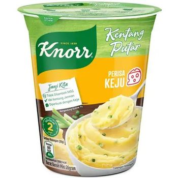 Knorr Cup Mashed Potato Cheese 26g