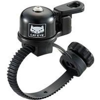 CatEye Adult Oh-2400 Micro Brass Bell Bicycle Black Standard Size