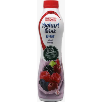 Marigold NoFat Yoghurt Dark Mixed Berries 700g