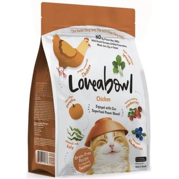 Loveabowl Chicken Grain Free Dry Cat Food 150g
