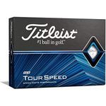 Titleist Tour Speed Golf Balls White One Dozen