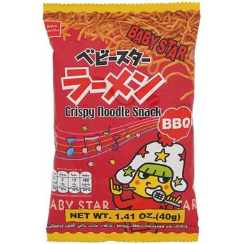 Baby Star Crispy Noodle Snack BBQ 40g