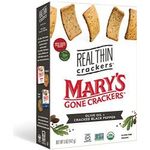 Mary's Gone Crackers Real Thin Crackers Black Pepper 205g