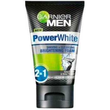 Garnier Men Power White Shaving Brightening Cleansing Foam 100ml