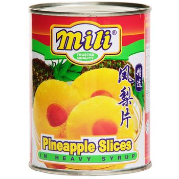 Mili Pineapple Slices 565g