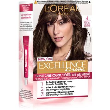 L'Oreal Paris Excellence No.4 Natural Brown 172ml