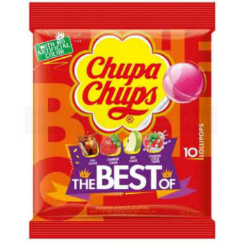 Chupa Chups Candy Best Fruit Mixed Bag 100g