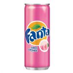 Fanta Lychee Soda Can 320ml