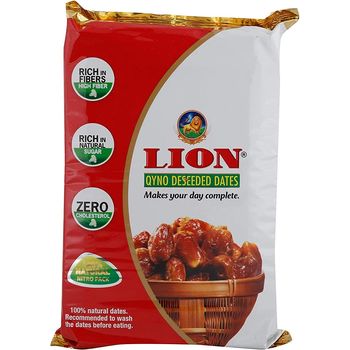 Lion Qyno Deseeded Dates 500g