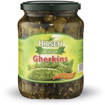 Hosen Gherkins Jar 350g