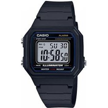 Casio W-217h-1a Kids Mens Watch Digital Stopwatch Alarm Wr W-217 Original New