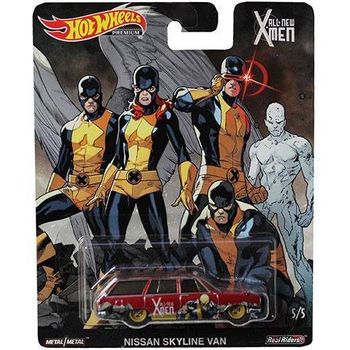 Mattel Hot Wheels Pop Culture X-Men 2019 5/5 Nissan Skyline Van