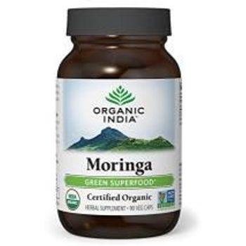 Organic India - Daily Nutrition, Moringa Green Superfood (90 veggie capsules)