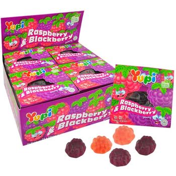 Yupi Raspberry Blackberry 24g