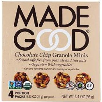 Made Good Granola Minis Chocolate Chip 96g