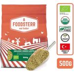 Foodsterr Organic Green Lentils 500g