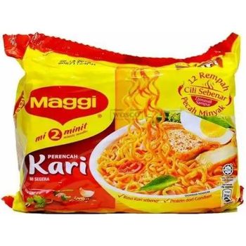 Maggi Instant Noodle Curry Flavor Perencah Kari 79g