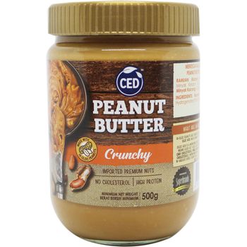 Ced Peanut Butter Crunchy 500g