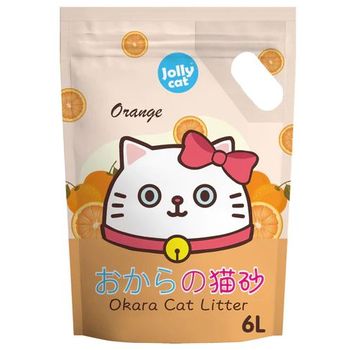 Jolly Cat Okara Tofu Cat Litter Orange 6L