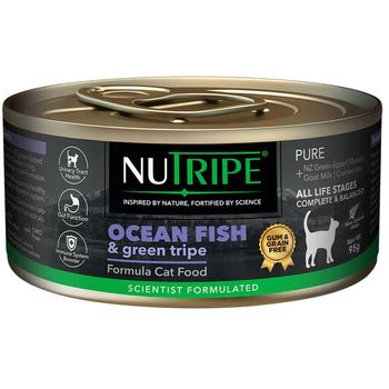 Nutripe Cat Gum And Grain Free Pure Ocean Fish And Green Tripe 95g