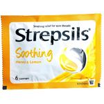Strepsils Honey and Lemon Lozenges 6s