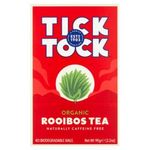 Tick Tock Tea - Rooibos Tea, Original Redbush Tea (40 teabags)