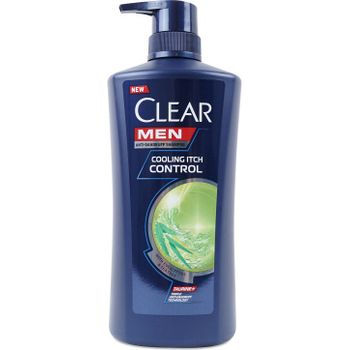 Clear Men Cooling Itch Control Anti Dandruff Shampoo 650ml