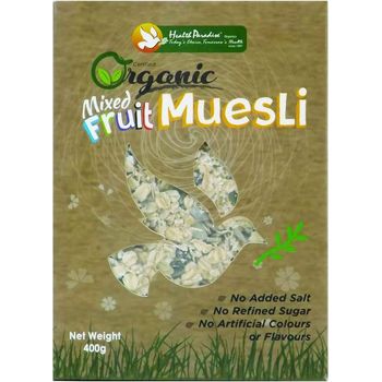 Health Paradise Organic Muesli, Mixed Fruits 400g