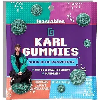 Feastables Mr Beast Karl Gummies 50g