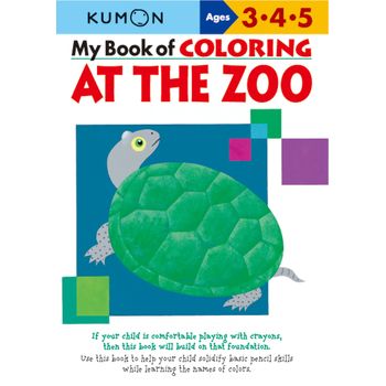 My Book Of Coloring At The Zoo