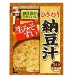 Asahimatsu Foods Bagged Raw Misozui Hikiwari Natto Soup 3 Servings 54g